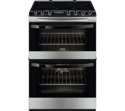 ZANUSSI  ZCV68330XA Electric Ceramic Cooker - Stainless Steel